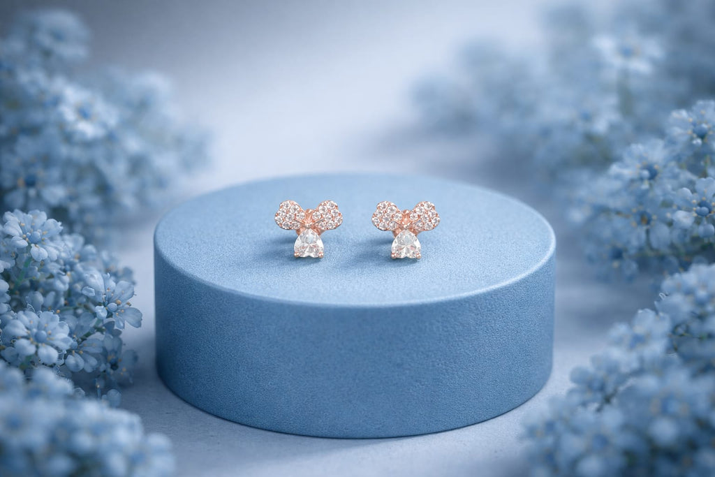 Clove Rosegold Earrings