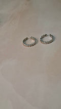 Leaf line antique toe rings
